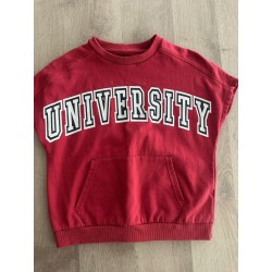 Sweat shirt rouge enfant