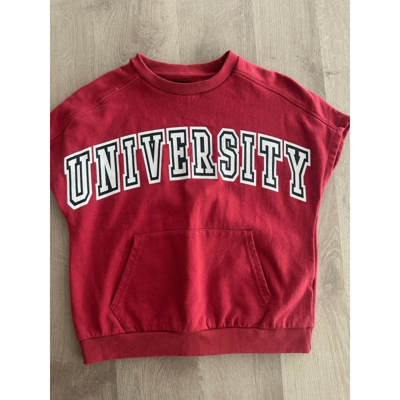 Sweat shirt rouge enfant
