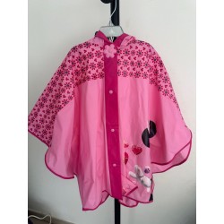 Pancho imperméable rose Disney Minnie