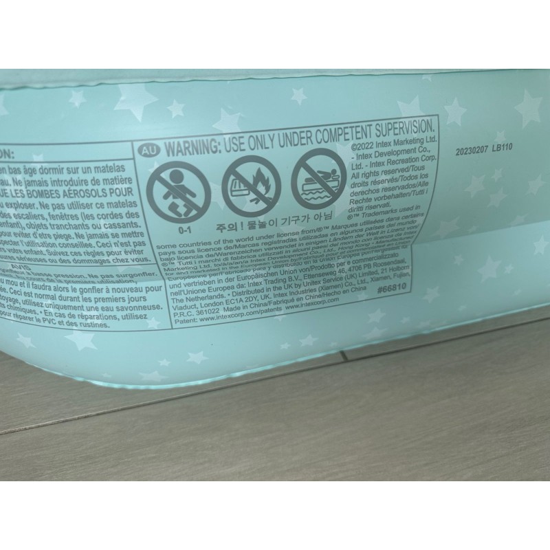 Matelas lit gonflable Intex enfant
