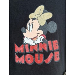 Robe Minnie Mouse Disney noire et dorée