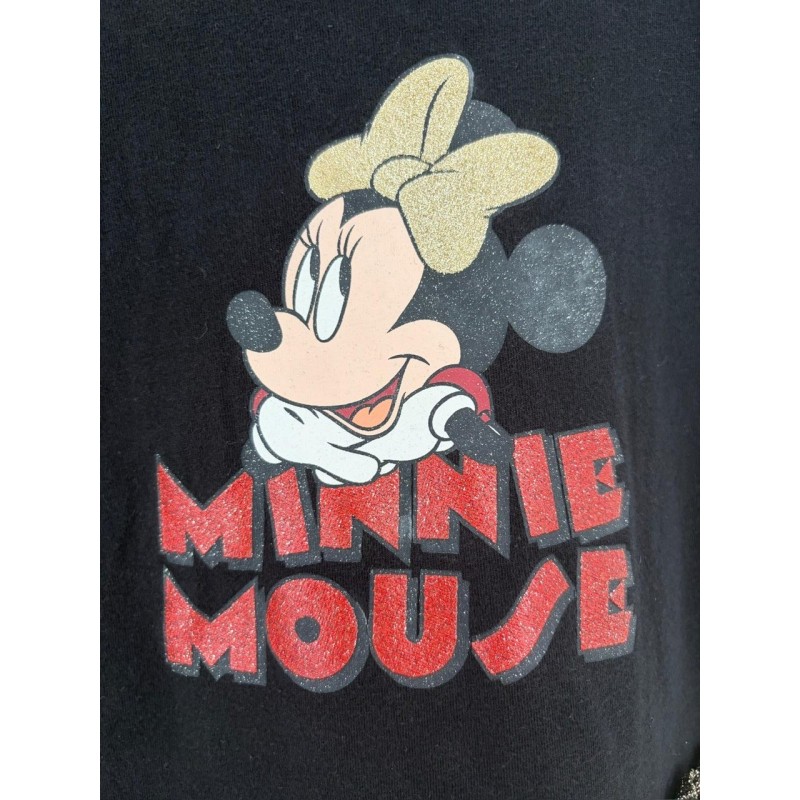 Robe Minnie Mouse Disney noire et dorée