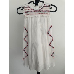 Robe fille CHIPIE blanche été