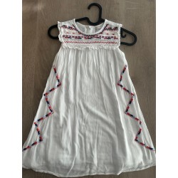 Robe fille CHIPIE blanche été