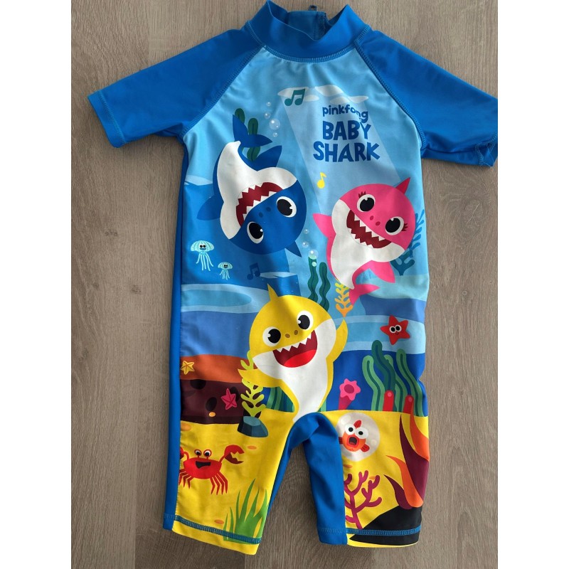 Combinaison anti-UV enfant Baby Shark