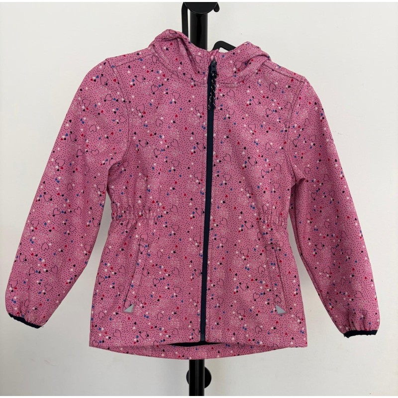 Veste coupe-vent rose fille C&A