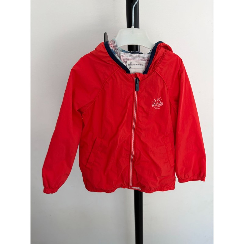 Veste légère rouge bébé
