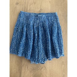 Jupe short fille bleu ZARA