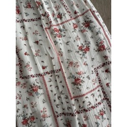 Robe été fleurie smockée