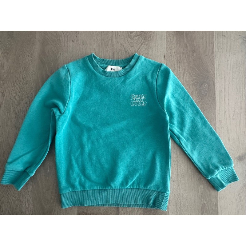 Sweat shirt enfant turquoise C&A