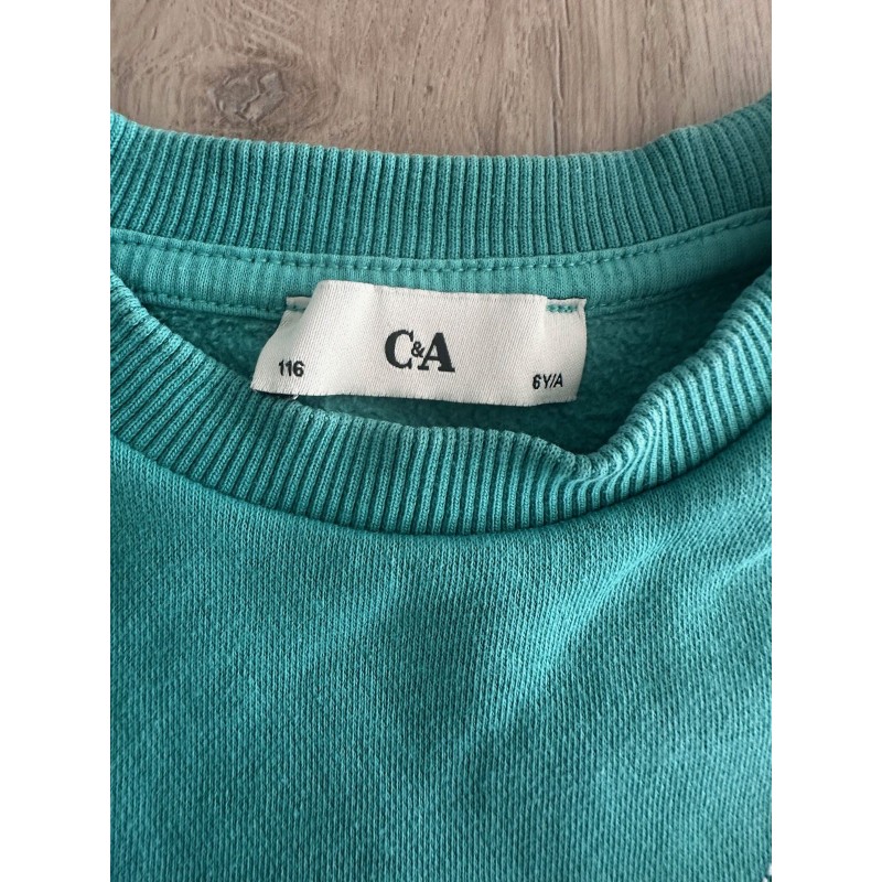 Sweat shirt enfant turquoise C&A