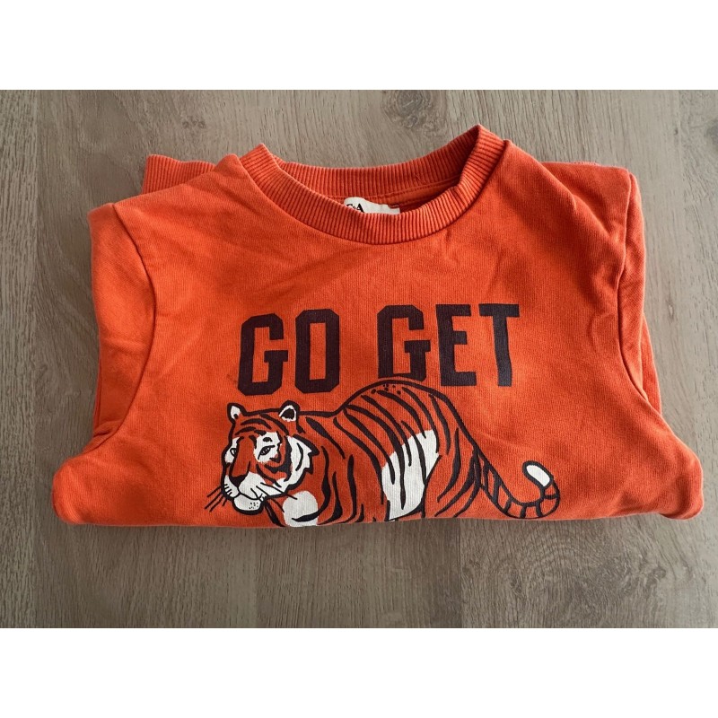 Sweat shirt enfant orange C&A