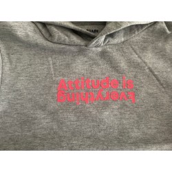 Sweat shit gris enfant à capuche KIABI