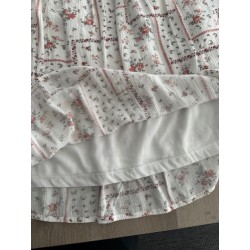 Robe été fleurie smockée