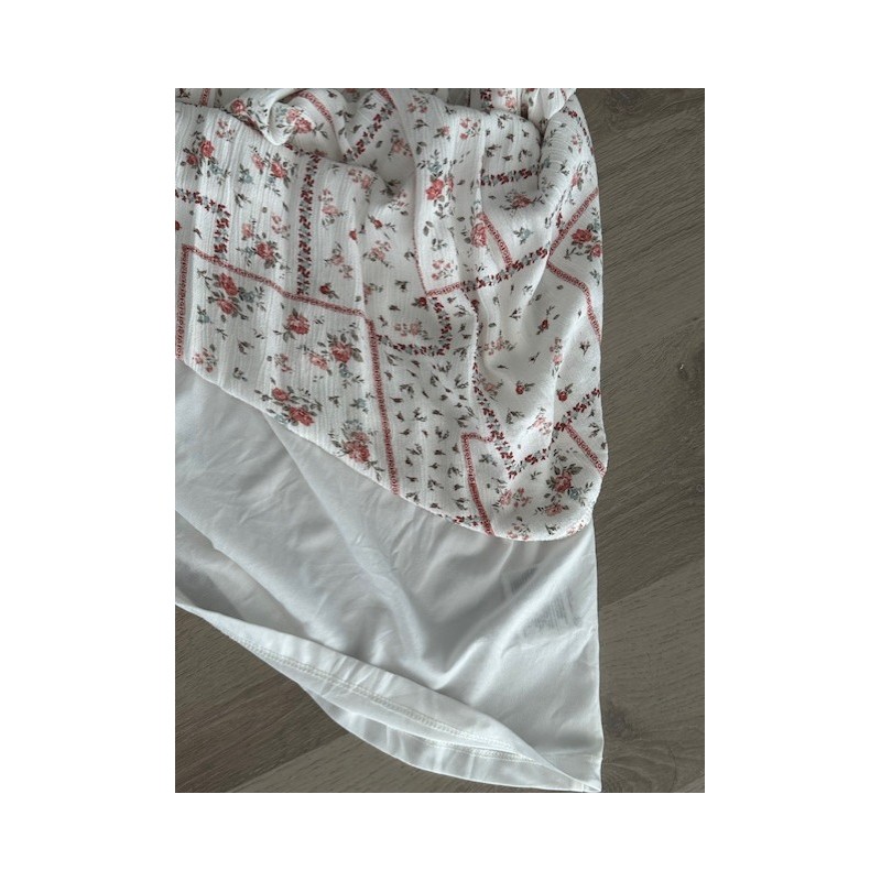 Robe été fleurie smockée