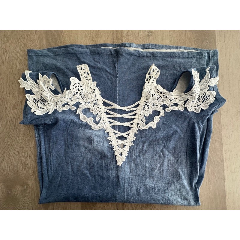 Robe bleu femme été