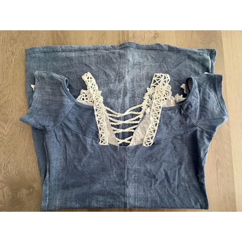 Robe bleu femme été