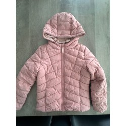 Veste matelassée fille rose