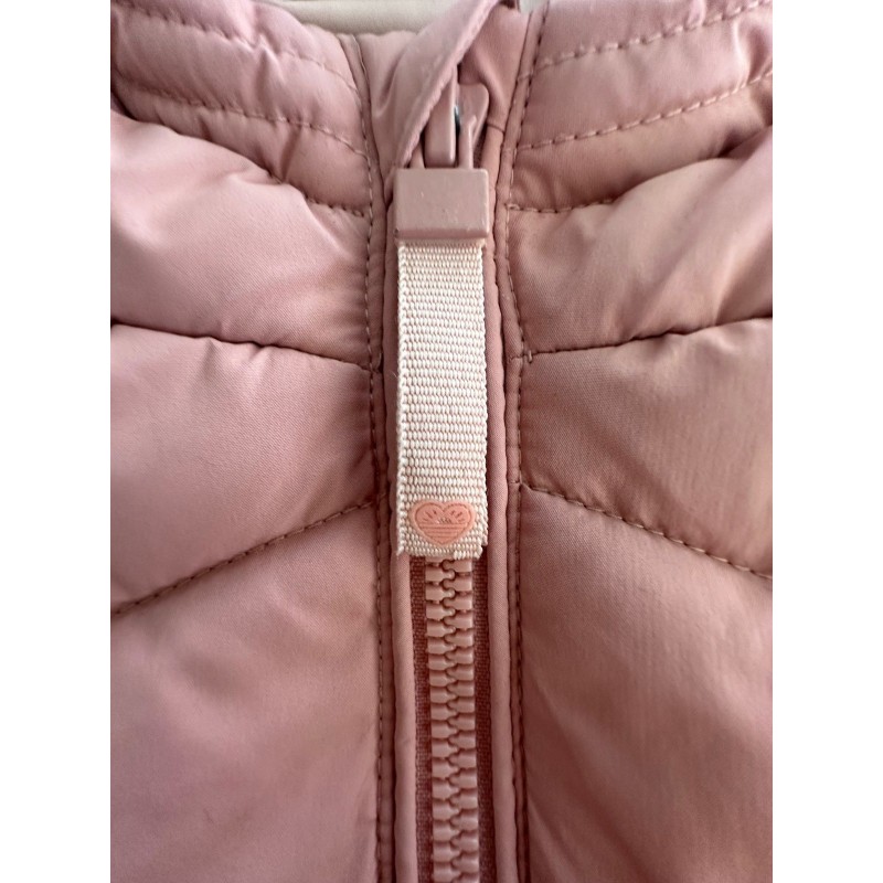 Veste matelassée fille rose