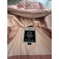 Veste matelassée fille rose