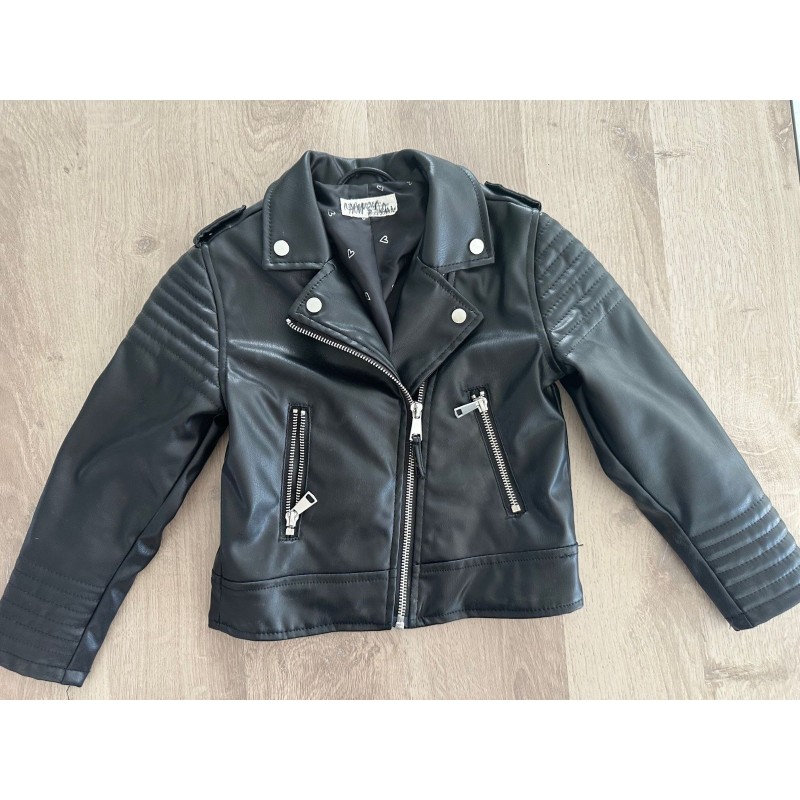 Veste perfecto noire fille H&M