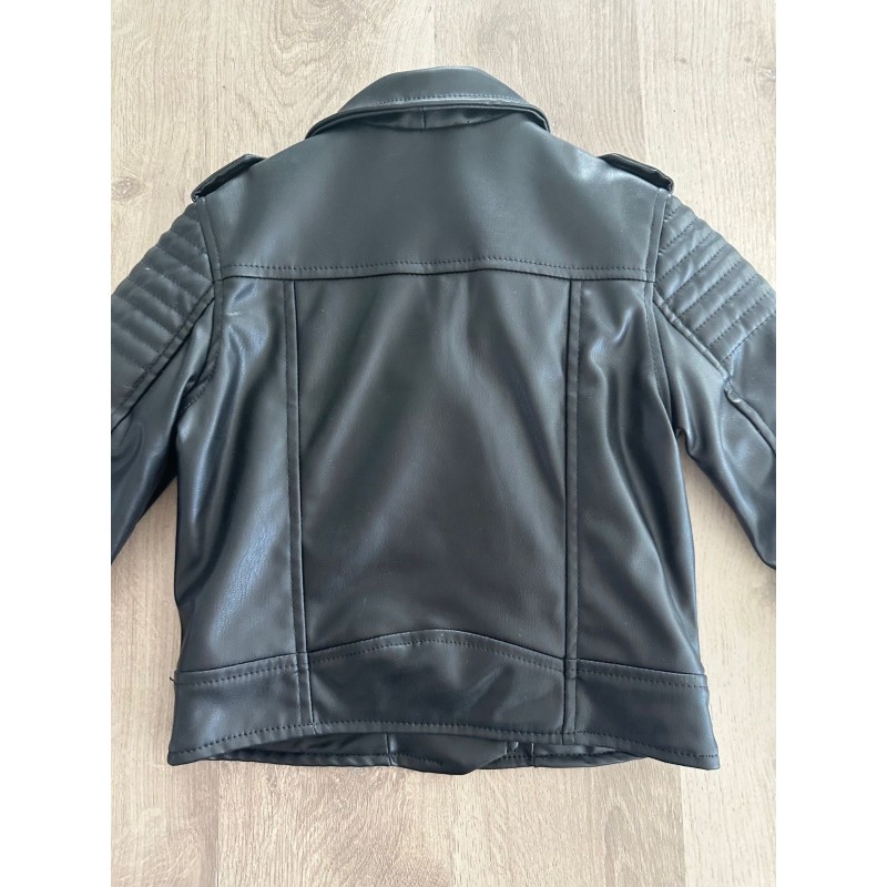 Veste perfecto noire fille H&M