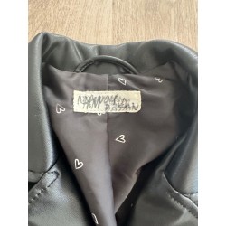 Veste perfecto noire fille H&M