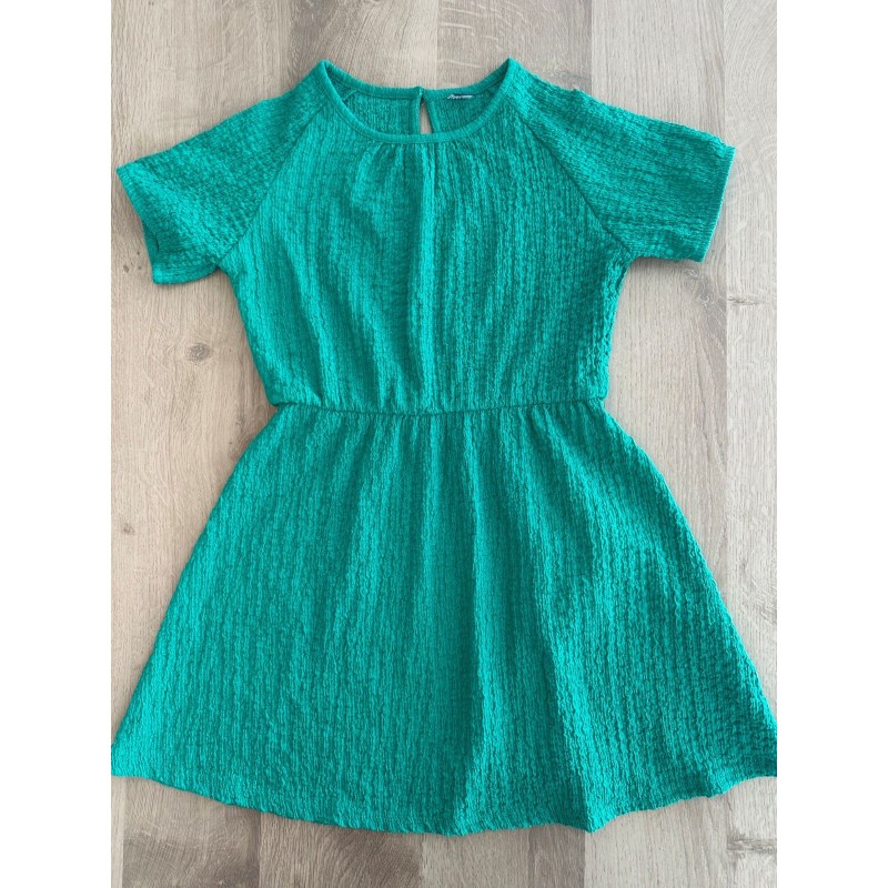 Robe verte KIABI fille 8 ans