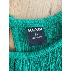 Robe verte KIABI fille 8 ans