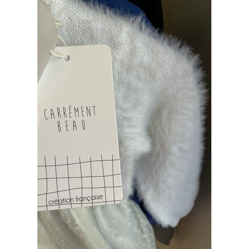 Robe blanche fille Carrément Beau 3 ans