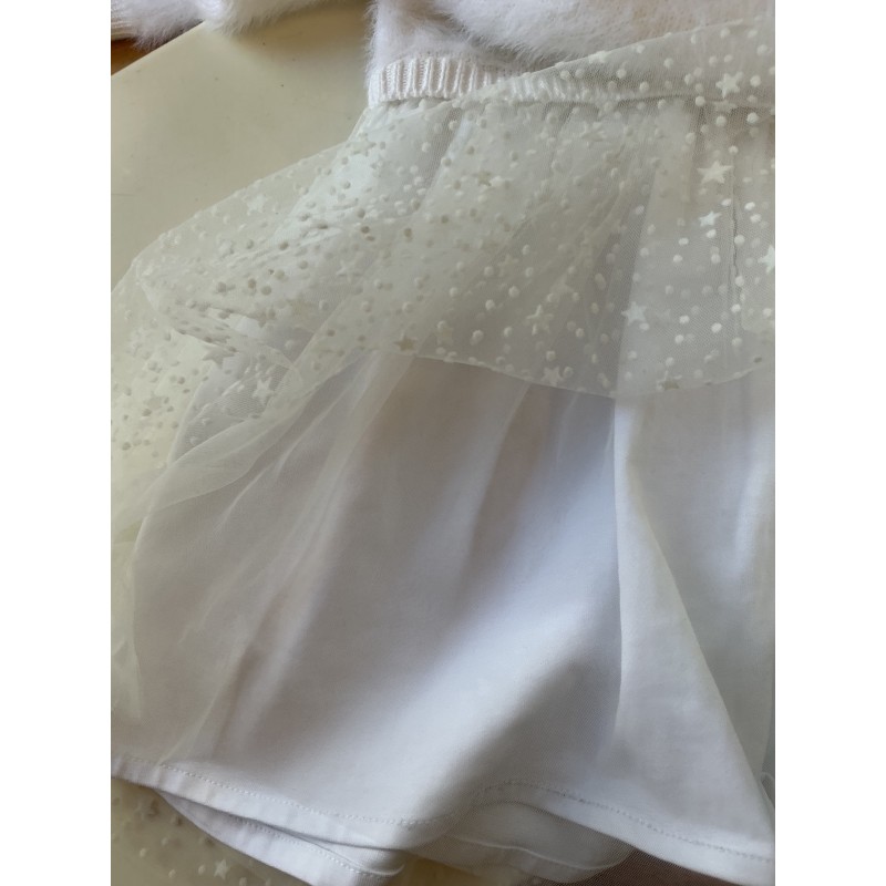 Robe blanche fille Carrément Beau 3 ans