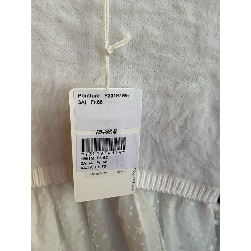 Robe blanche fille Carrément Beau 3 ans