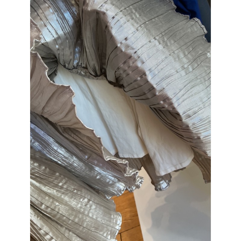Robe Billieblush plissée métallisée – Taille 8 ans