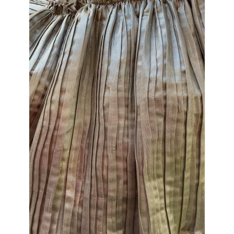 Robe Billieblush plissée métallisée – Taille 8 ans