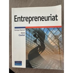 Livre Entrepreneuriat de Michel Coster
