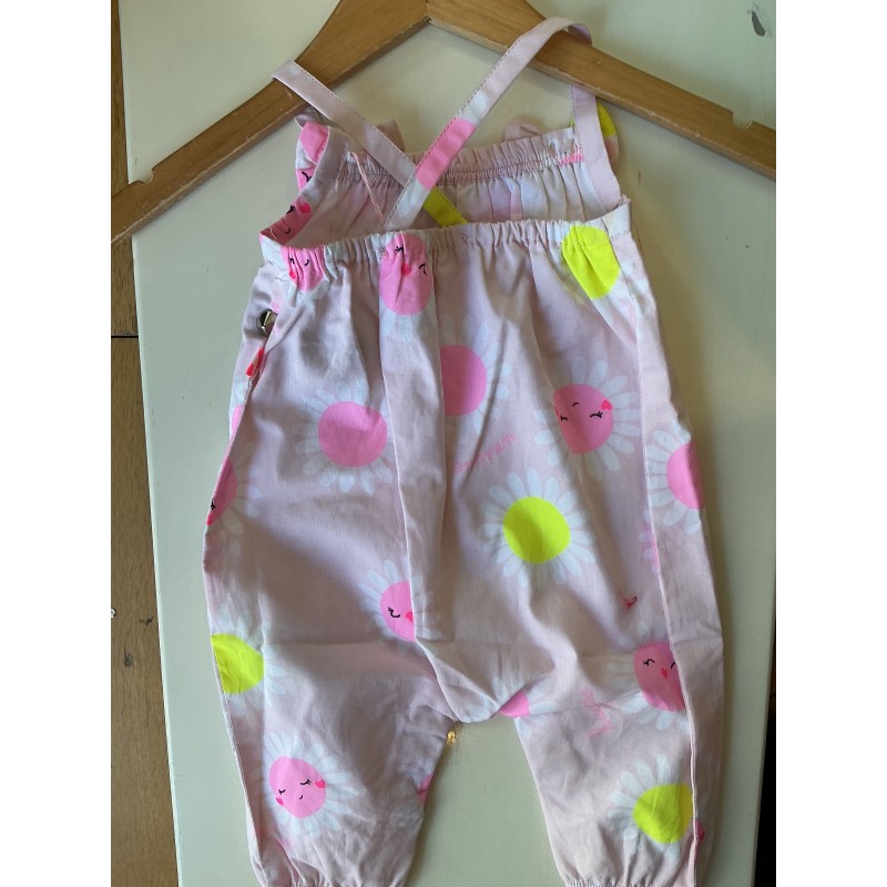 Combinaison bébé Billieblush à fleurs roses – 3 mois