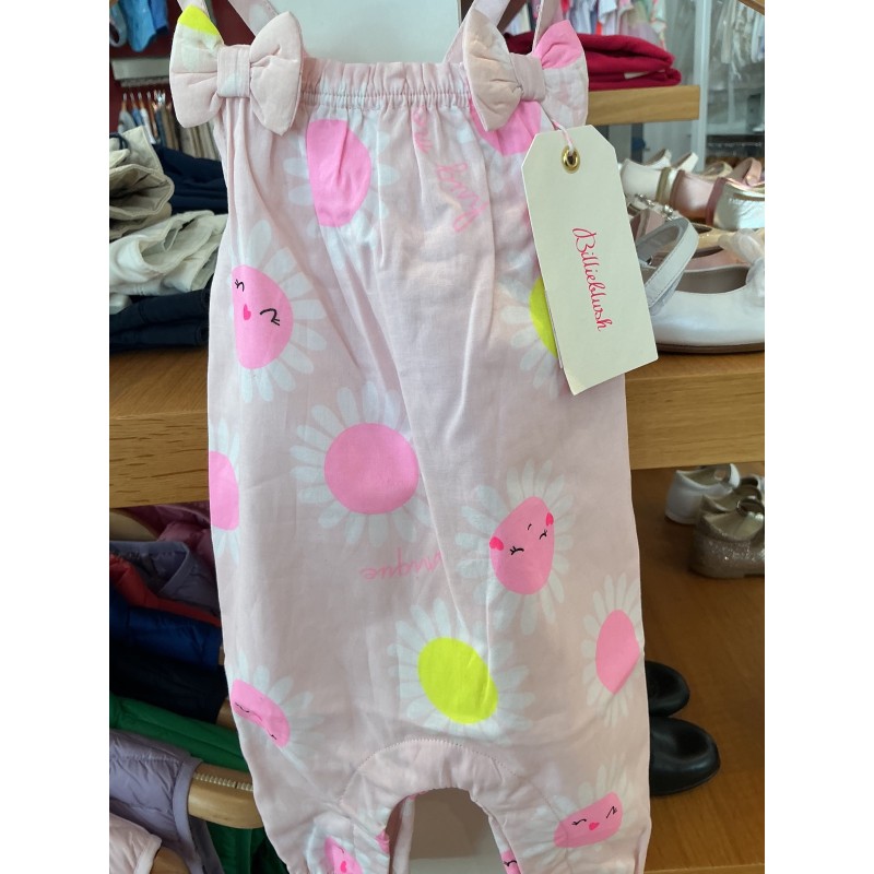 Combinaison bébé Billieblush à fleurs roses – 3 mois