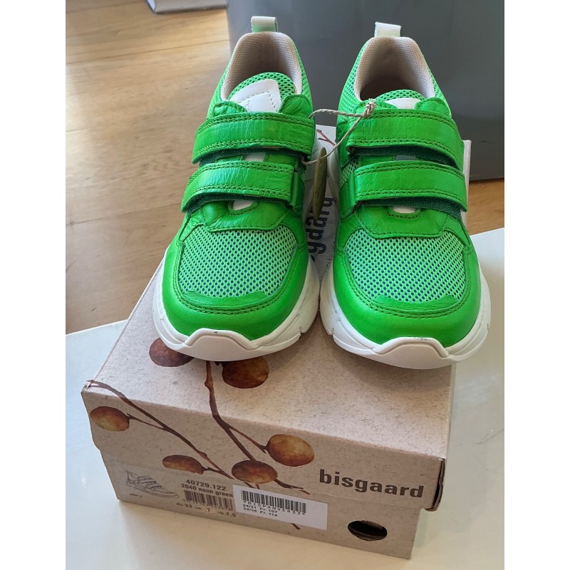 baskets vert fluo Bisgaard