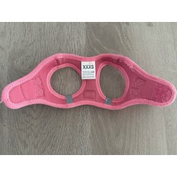 Harnais rose pour chien