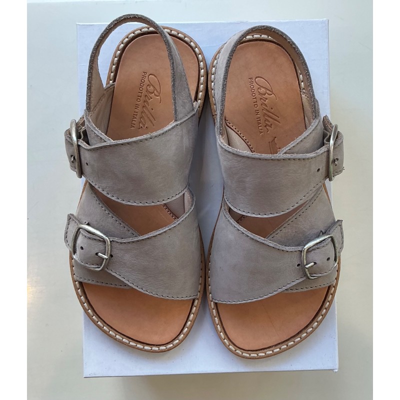 Sandales enfant Brilla taupe – taille 28