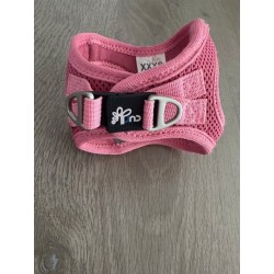 Harnais rose pour chien