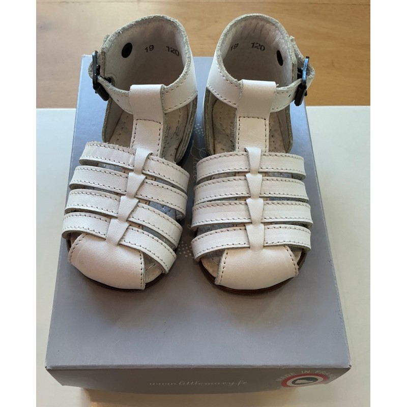Sandales bébé Little Mary blanc
