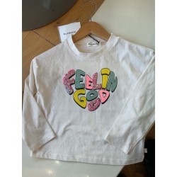 T-Shirt fille Billieblush crème