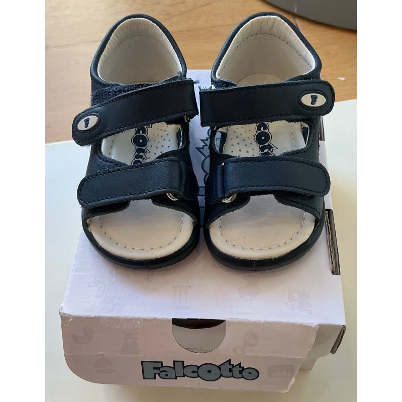 Sandales bébé Falcotto bleu