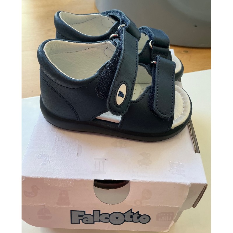 Sandales bébé Falcotto bleu