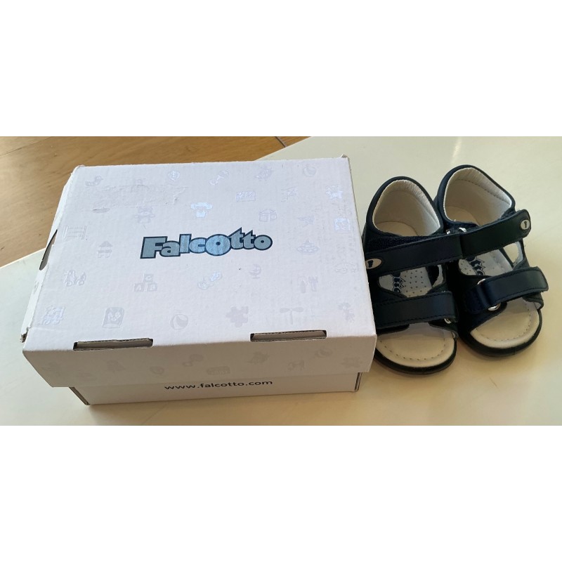 Sandales bébé Falcotto bleu
