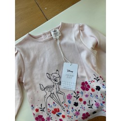 T-shirt manches longues fille rose Disney