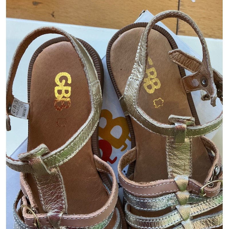 Sandales fille GBB doré